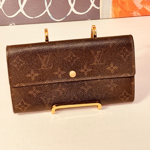 Louis Vuitton Sarah wallet dark monogram - Picture 15 of 16